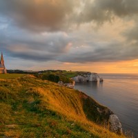 Stampa Falesie di Etretat