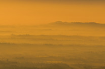 Nebbia colorata
