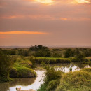Leonessa al tramonto