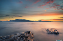 Alba di fronte al Baldo