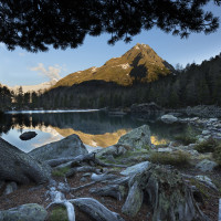 Cornice naturale lago Saoseo