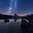 Milky way on the Matterhorn