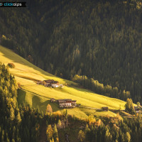 Scorcio Val di Funes dal passo delle Erbe